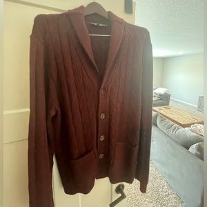 Men’s Sweater Cardigan from Paisley & Gray xxl